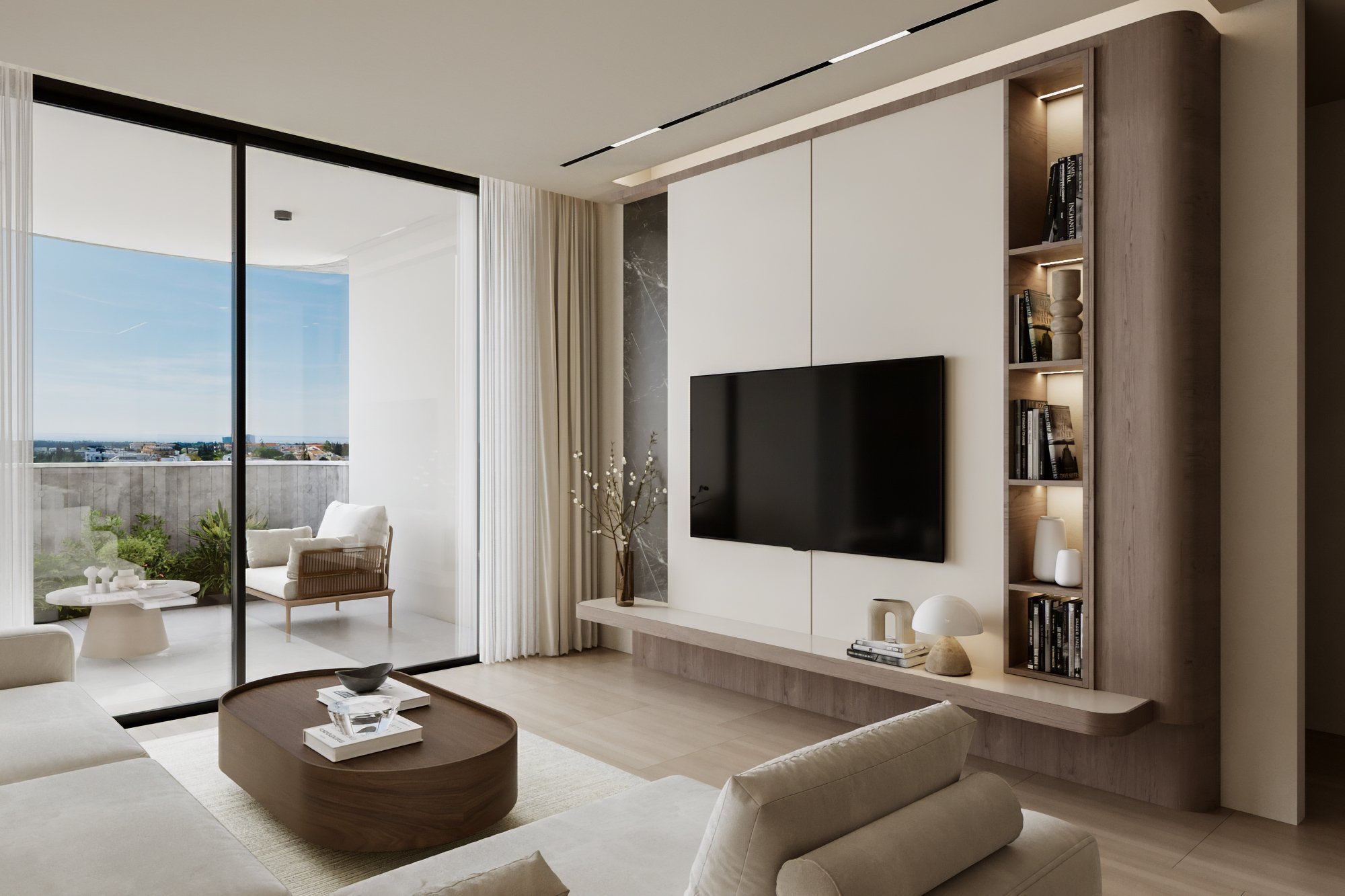 Apartment in Yeroskipou - view 1